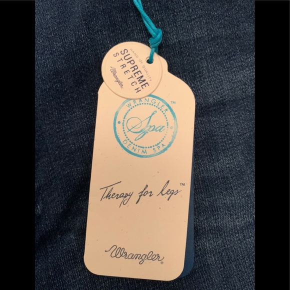 NWT Wrangler Ladies Spa Denim Stretch Skinny Jean - Picture 8 of 13